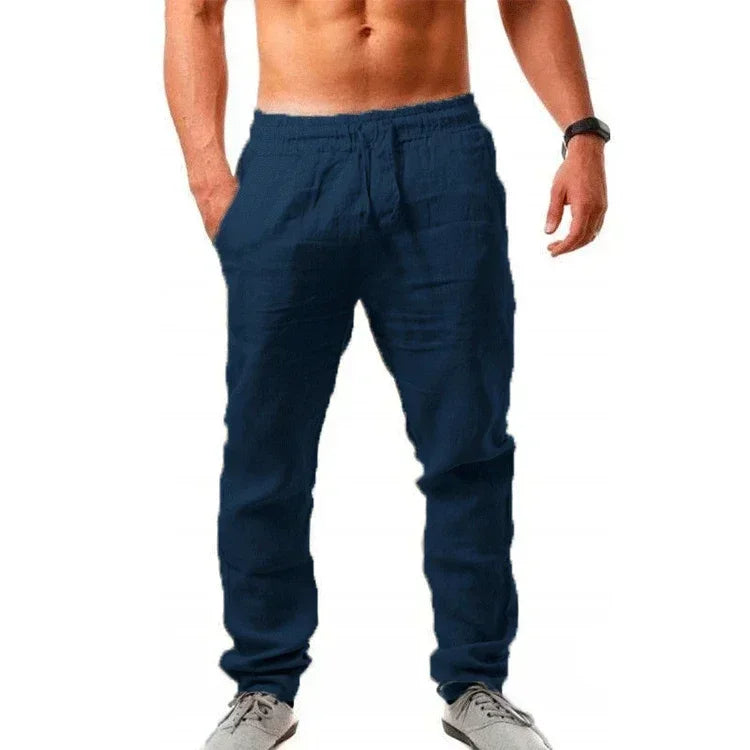 Freizeithose aus Leinen