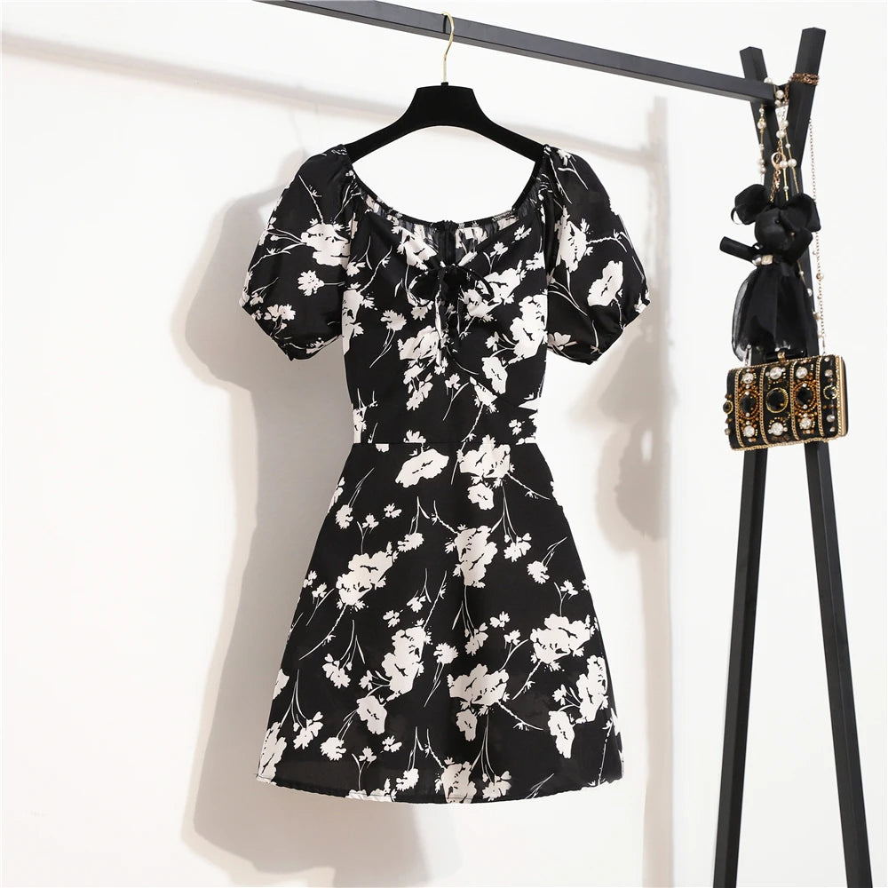Short Floral Dress
