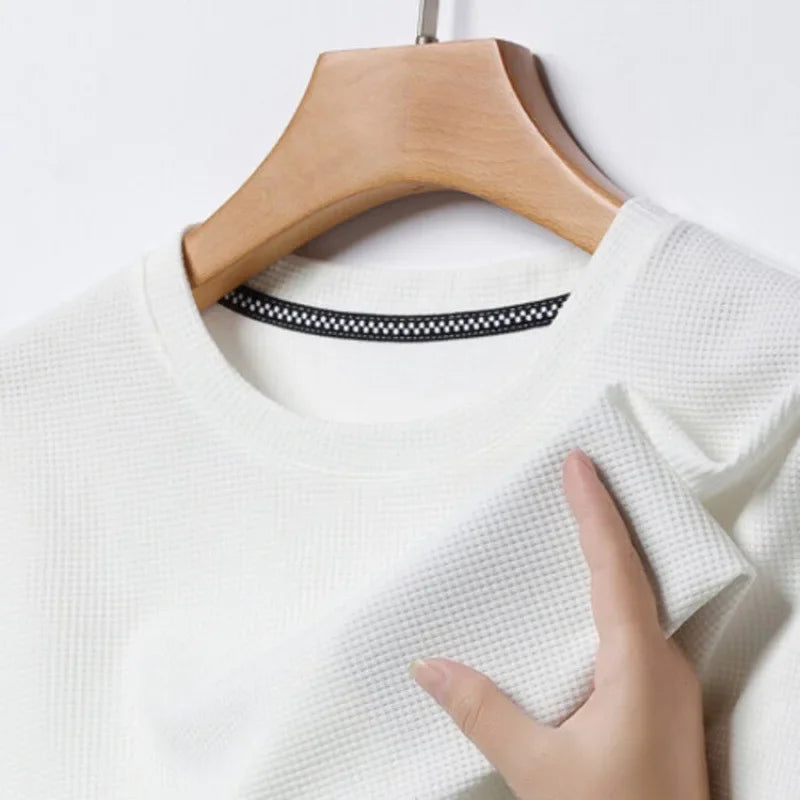 T-Shirt Waffel-Casual