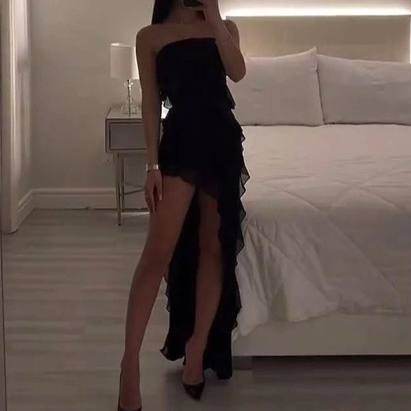 Trägerloses Midi-Kleid „Elegance“