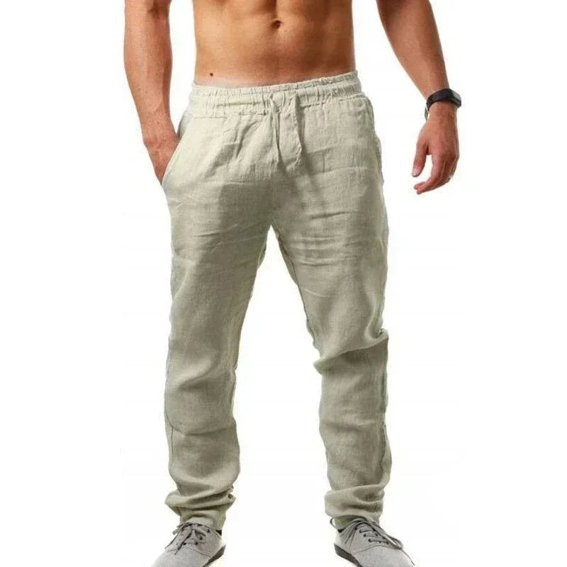 Freizeithose aus Leinen