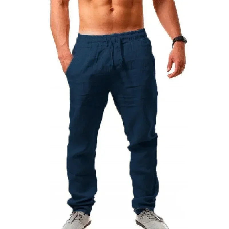 Freizeithose aus Leinen