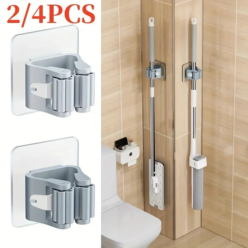 Broom and Mop Holder