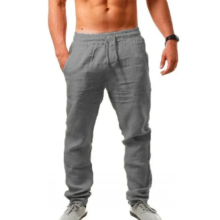 Freizeithose aus Leinen