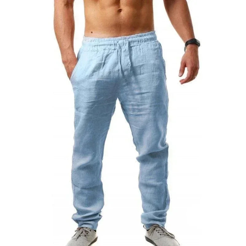 Freizeithose aus Leinen