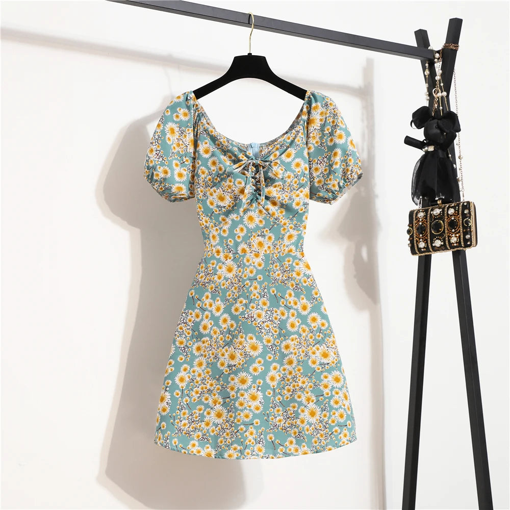 Short Floral Dress