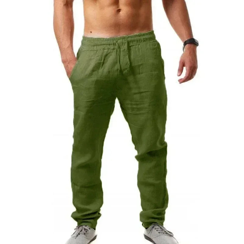 Freizeithose aus Leinen